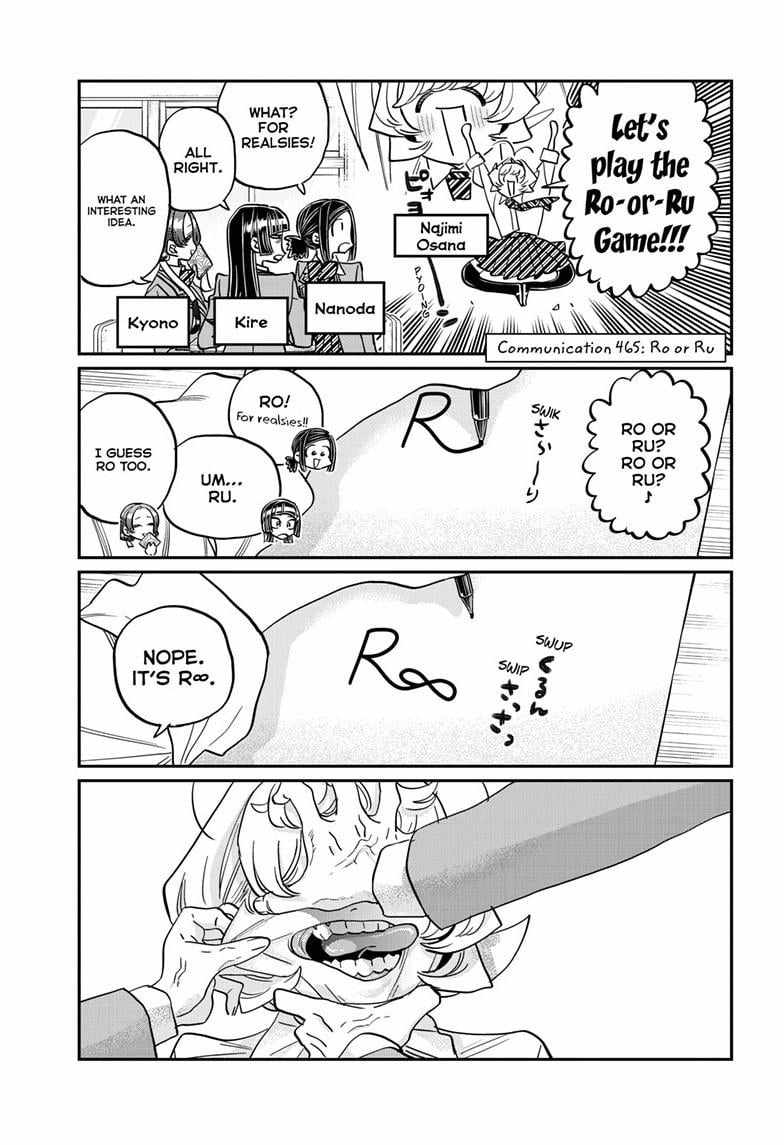 Komi-san wa Komyushou Desu Chapter 465 1